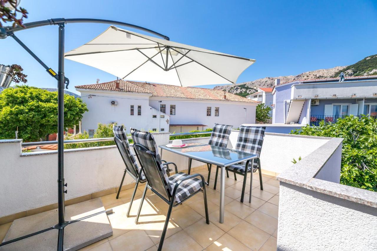 Appartamento Ana Baška Esterno foto